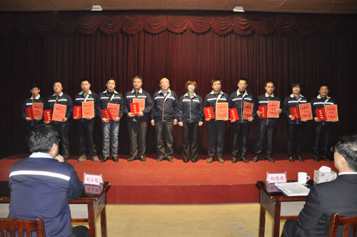 2014德源環(huán)氧樹脂年終表彰會(huì)2