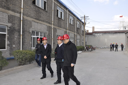泰安市安監(jiān)局檢查山東德源特種設備運行情況