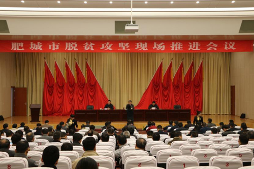 全市脫貧攻堅現(xiàn)場推進會上做典型發(fā)言--山東德源