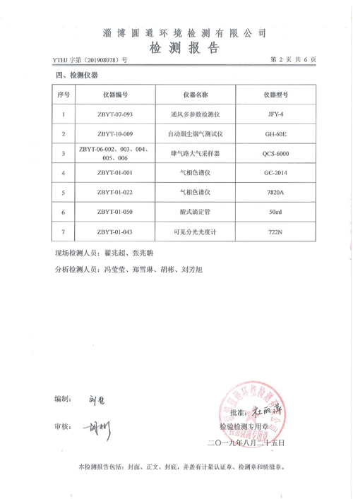 環(huán)境質(zhì)量檢測(cè)公示3-山東德源